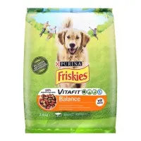 Friskies Balance Сухой корм для взрослых собак с курицей, говядиной и овощами 2.4 кг