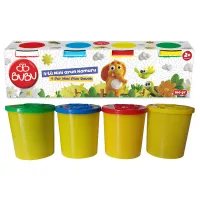 Plastilina de modelat PLAY DOUGH  in borcanele, 4 x 40 g