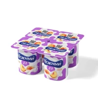 Йогурт Нежный сливочный 5% с соком персика 100 г - thumbs image 2