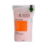Relaxa Соль морская 1кг Апельсин (Энергетическая)