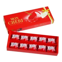 Ferrero Mon Cheri Ciocolata umpluta cu cirese in lichior 105 g - thumbs image 2