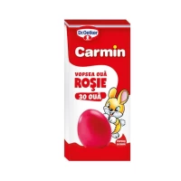 Vopsea rosie lichida pentru 30 oua Carmin, 5g
