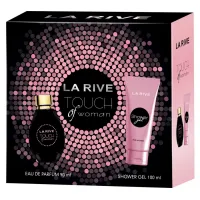 Set La Rive woman touch of woman (apa de parfum90ml+gel de dus 100ml)