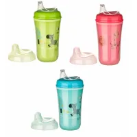 Baby-Nova Cana anti-vărsare cu duza din silicon, 300ml,, 6 luni+, fără BPA, 1 buc. - thumbs image 3