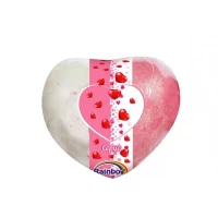Rainbow Bomba de baie Inima 75 g