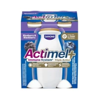 Actimel Питьевой йогурт с черникой и ежевикой, 4х100 г