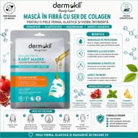 Dermokil masca pentru fata cu ser si argila si colagen 23 g - thumbs image 2