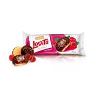 Biscuiti Roshen Lovita cu umplutura de jeleu cu gust de zmeura 135g - thumbs image 2