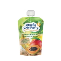 Cand o sa cresc Piure mar, mango, papaia si banan 220g