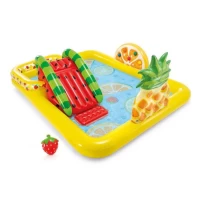 Centru de joacă gonflabil Fun ’N Fruity, 290×180×104 cm, 493 L, max. 81 kg, 2+ ani, Intex (57158)