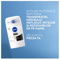 Nivea Дезодорант-стик Black&White Silky Smooth, Fresh, 50 мл - thumbs image 3