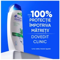 Head & Shoulders Sampon 200ml Menthol, pentru par gras - thumbs image 2