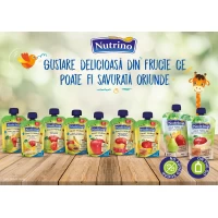 NUTRINO Пюре из яблок, бананов и печенья (6 месяцев) 100г - thumbs image 2