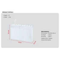 Proff Umidificator de aer Macromax, alb, din plastic, Mare - thumbs image 2