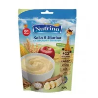Nutrino Terci din 5 cereale cu mere si banane (6 luni) 200g