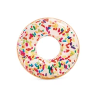 Colac gonflabil de înot Donut Sprinkle, 114 cm, max. 100 kg, 9+ ani, Intex (56263)