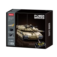 Set de constructie Merkava MK4 RC Tank, cu telecomanda, 891 elem.