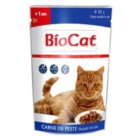 Bio Cat Conserva pentru pisici 100g peste