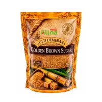 Zahar Brun cristale, nerafinat, din trestie de zahar gold 500g, Demarara
