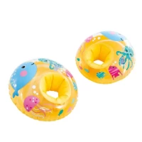 Aripioare gonflabile de inot Little Sea Pals, 27×25 cm, 3–6 ani, Intex (59651)