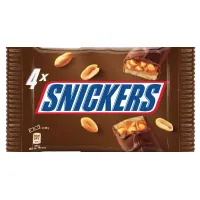 Батончик шоколадный Сникерс мультипак 200 грамм (4x50g)