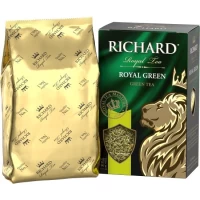 Чай зеленый крупнолистовой Richard (Ричард) Royal Green 90 г - thumbs image 3