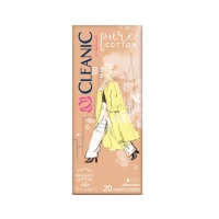 Cleanic Pure Cotton Absorbante zilnice Panty 20 buc