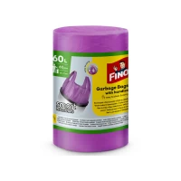 Fino Мешки для мусора с майнером 60л цветные 60шт