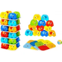 Jucarie Jenga cu elefanti TKF070A - thumbs image 9