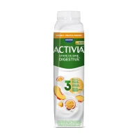 Activia Йогурт питьевой с персиком и маракуйей, 320 г