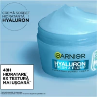 Garnier Увлажняющий крем с гиалуроновой кислотой Hyaluron Fresh & Plump, 85 мл - thumbs image 2