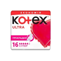 Гигиенические прокладки Кotex Ultra Dry Super 16 шт