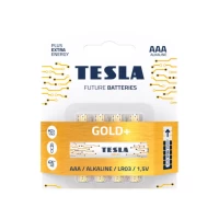 Tesla Батарейки AAA GOLD+ ( LR03 / BLISTER FOIL 4 PCS)