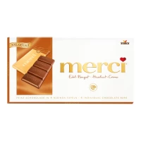Merci Ciocolata cu crema de alune 112g