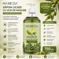 Maxrosa sapun lichid 750 ml Olive Oil - thumbs image 2