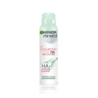 Дезодорант-спрей Garnier Mineral Hyaluronic Ultracare для женщин, 150 мл