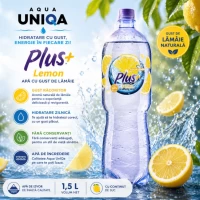 Aqua UnIQa Plus Bautura racoritoare Lemon 1,5l - thumbs image 2