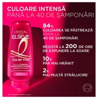 Elseve Balsam 200ml Color Vive, pentru par vopsit - thumbs image 4