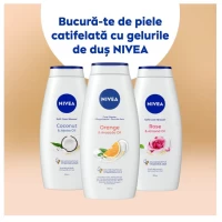 Nivea Gel de dus Care & Roses & Harmony 750 ml - thumbs image 4