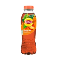 Lipton Ice Tea с черным чаем и персиковым соком 500 мл
