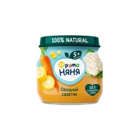FrutoNanny Piure Salata din Legume 80gr