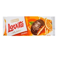 Biscuiti Roshen Lovita cu umplutura de jeleu cu gust de portocala 135g