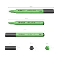 Текстмаркер ErichKrause Visioline V-17, зеленый - thumbs image 2