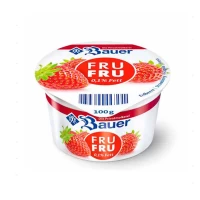 FruFru Иогурт клубничный  0,1% 100 г