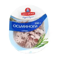 Carne de caracatita in lichid de acoperire Santa Bremor 180g - thumbs image 2