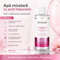 Dermokil apa micelara 400 ml Hyaluron - thumbs image 2