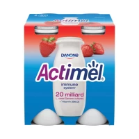 Actimel Клубничный питьевой йогурт 4*100г