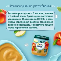 FrutoNanny Piure de mere si piersici 100g - thumbs image 4