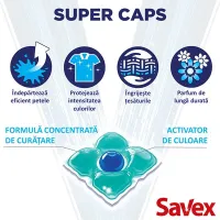 Savex Detergent capsule 56 buc Premium Fresh - thumbs image 2