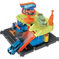 Set de joaca City Downtown Spalatorie auto Express Hot Wheels Hot - thumbs image 4